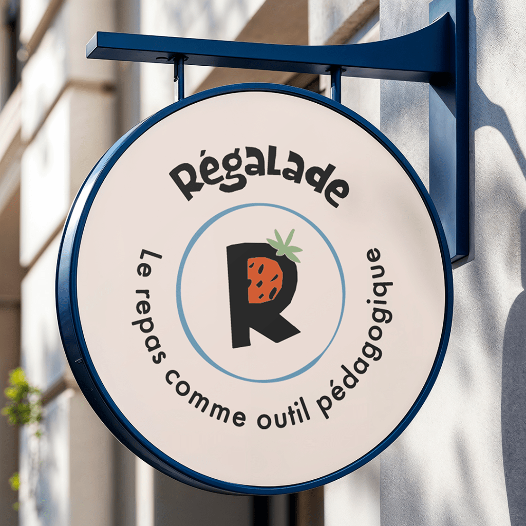 Logo Association Regalade mockup Cognac Charente par Tommy Legui